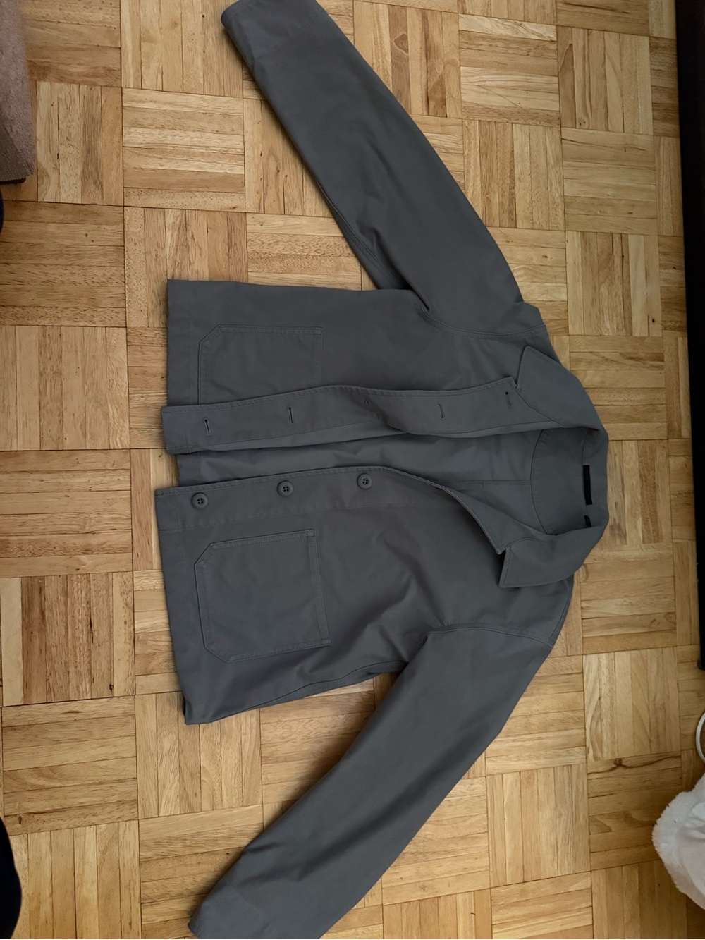 Uniqlo Gray Lightweight Jacket